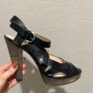 Vintage coach high heels